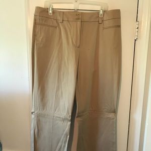 Khaki trousers
